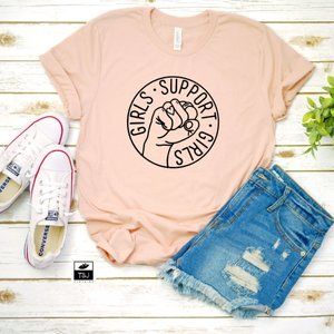 Girls support girls tshirt